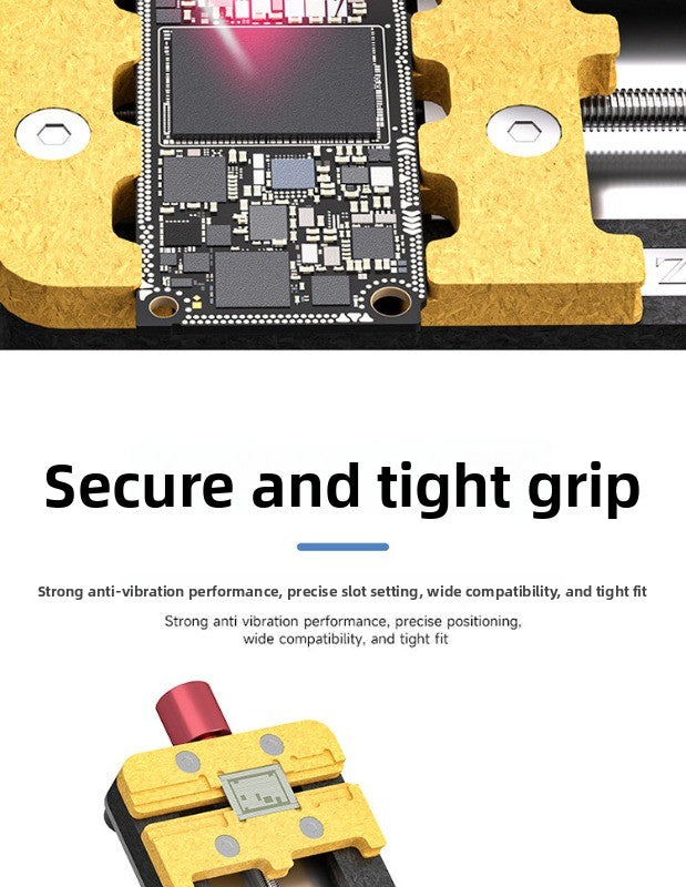 S3 new type, multi-functional maintenance fixture, glue removal, three card slot design, suitable for various types of main board chips repair tool