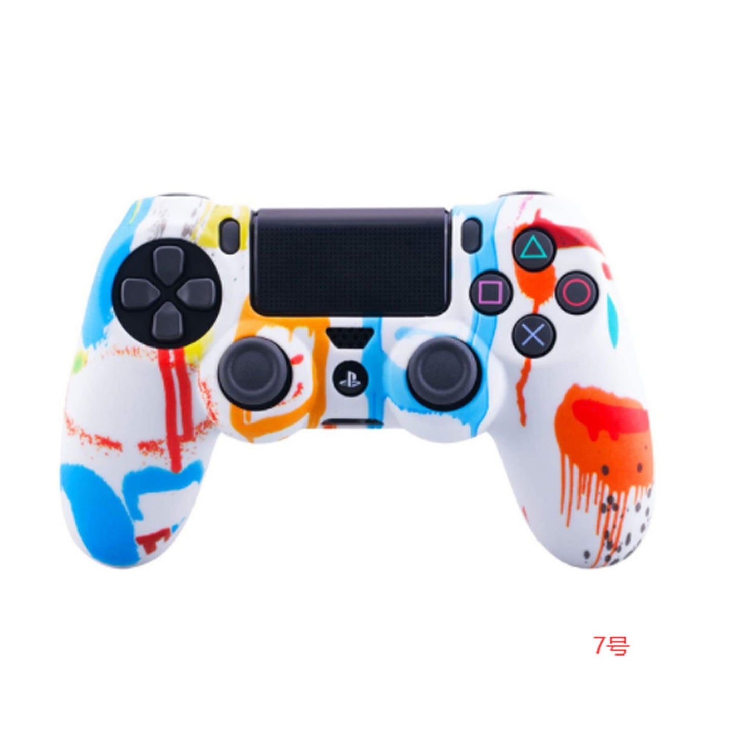 PS4 handle protective cover water transfer process PS4 handle silicone cover camouflage silicone cover PS4 handle cover
