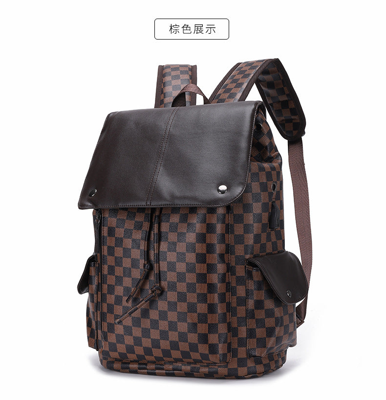 laptop bag Backpack men's backpack retro travel bag Luxury fashion  all-in-one large capacity original computer bag 电脑包