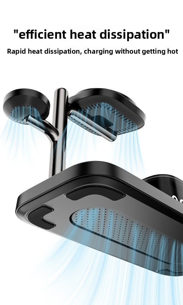 Qi2.2 Magnetic 3-in-1 wireless charger 25W is suitable for Apple mobile phone Bluetooth audio multi-function wireless charging