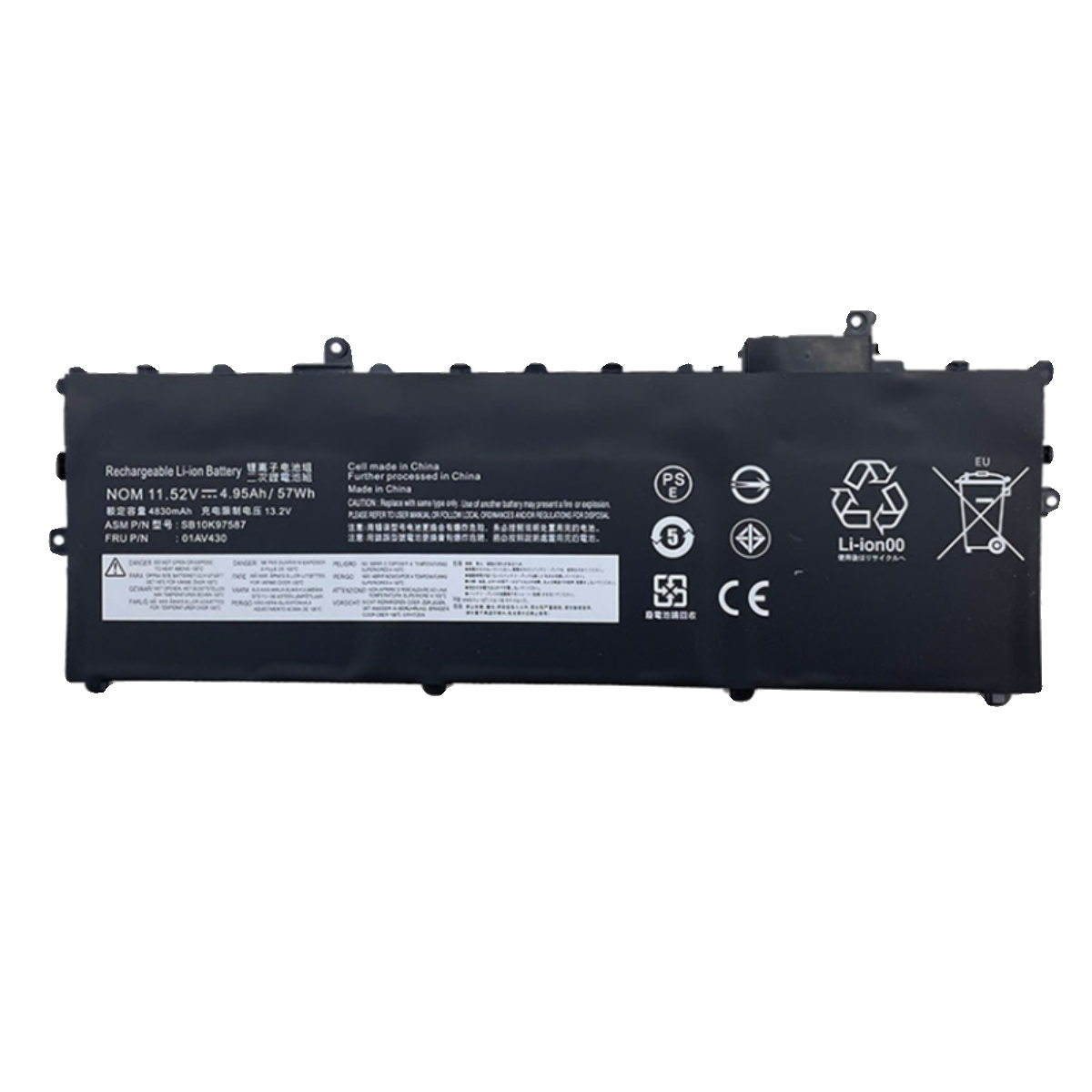 (Shipping fee not include)for于For  Lenovo  SB10K97588 01AV431  01AV430  repalcement battery  SB10K97587