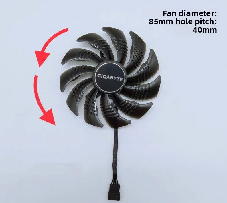 Gigabyte RTX2060 GTX1650/1660/1660Ti/1070 1060 1050Ti graphics card fan