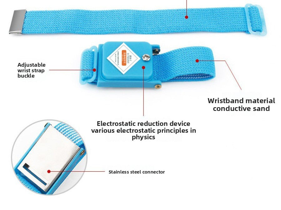 Wireless anti-static bracelet, human body static cordless, electronic wired to remove static ring  Laptop Mobile Phone Repair tools