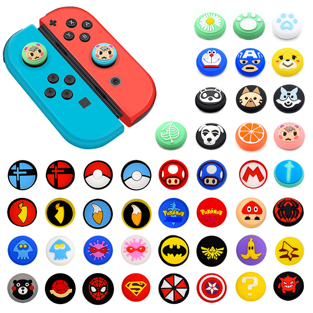 Switch rocker cap for Nintendo switch OLED 3D button cap NS gamepad silicone cap