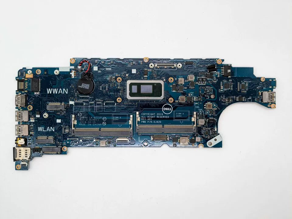 DELL5400 Chromebook I3/I5LA-H771P main board