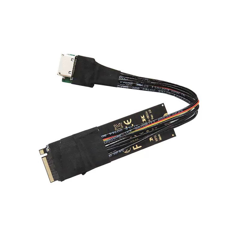NVMe M.2 to Oculink SFF-8611 SFF-8612 Female PCIe 4.0 adapter cable Repair Tools