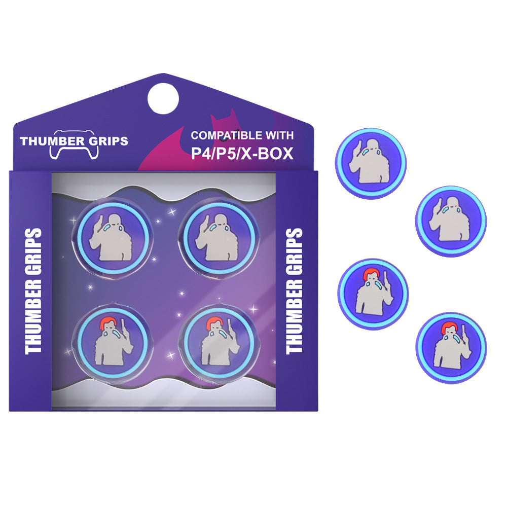 PS5 handle rocker cap PS5 handle 3D button cap protective cap for XBOXONE PS4 handle silicone cap