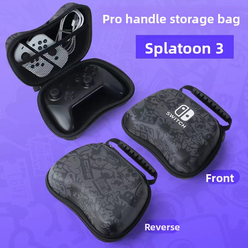 PS4 handle bag switchpro gamepad storage bag PS5 anti-drop hard case storage box Swich suitcase