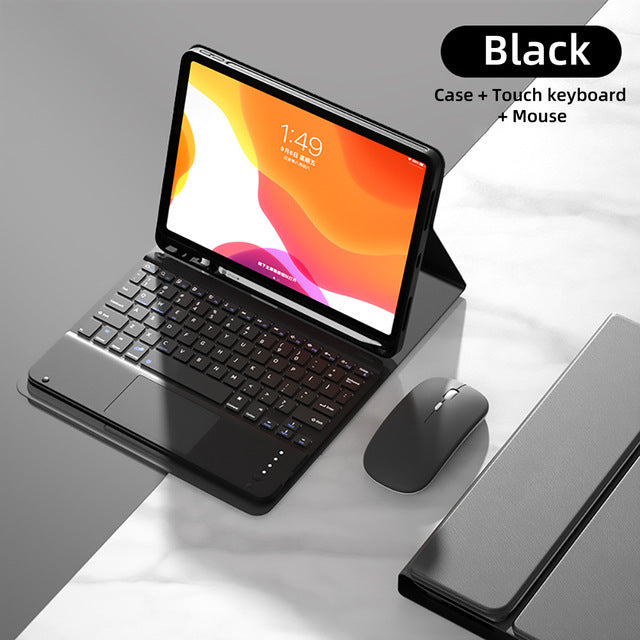 Applicable to iPad 10th generation Miaokong Bluetooth keyboard Pro11 protective case 10.2 inch Air4 keyboard 5 leather case 10.9protective Accessories