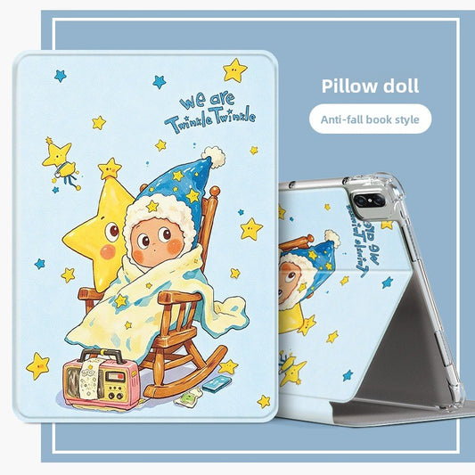 For huawei tablet case matepad115s case 11 with pen slot 2025 new air12 soft light version Pro12.2 transparent se10.4 For glory x10pro throw pillow star 11.5s Tablet Accessories