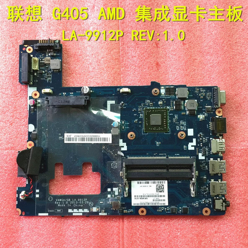 (Shipping fee not include) Lenovo G405 G505 G500 G400 B490 G410 G510  motherboard LA-9911P LA-9912P