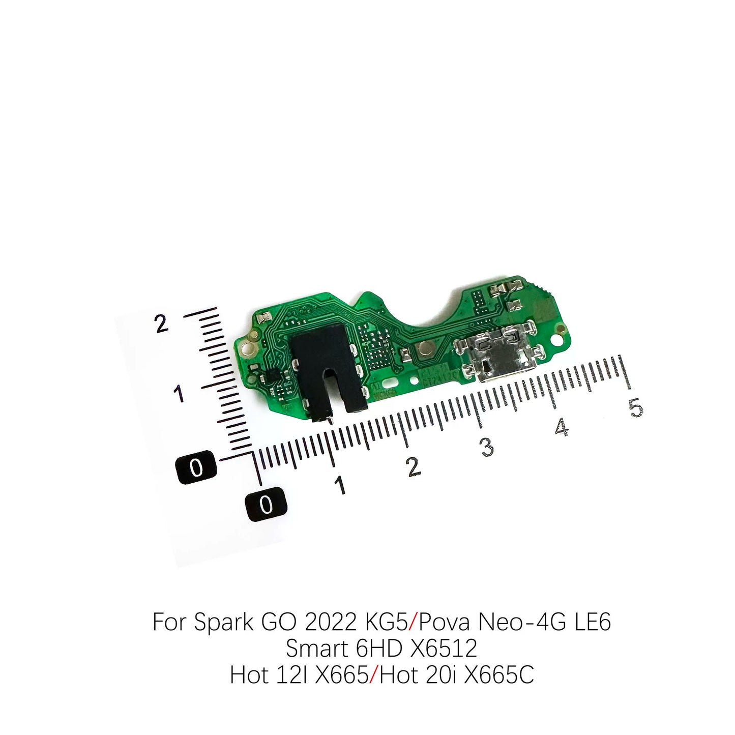 Spark GO KG5 Pova Neo LE6 6HD X6512 20i X665C charging port charge flex board cable