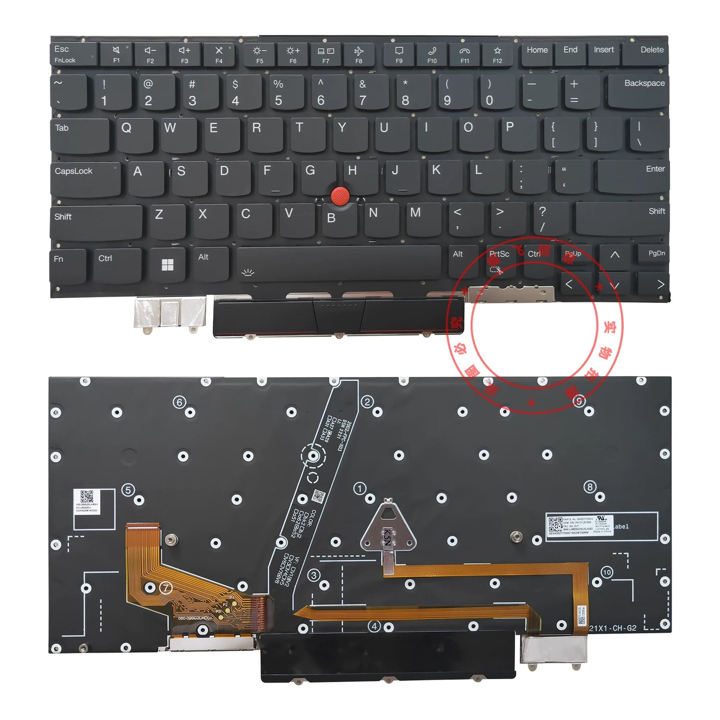 Keyboard for lenovo thinkpad X1 carbon YOGA 2ND 3RD 4/5/6/7TH GEN8 keyboard