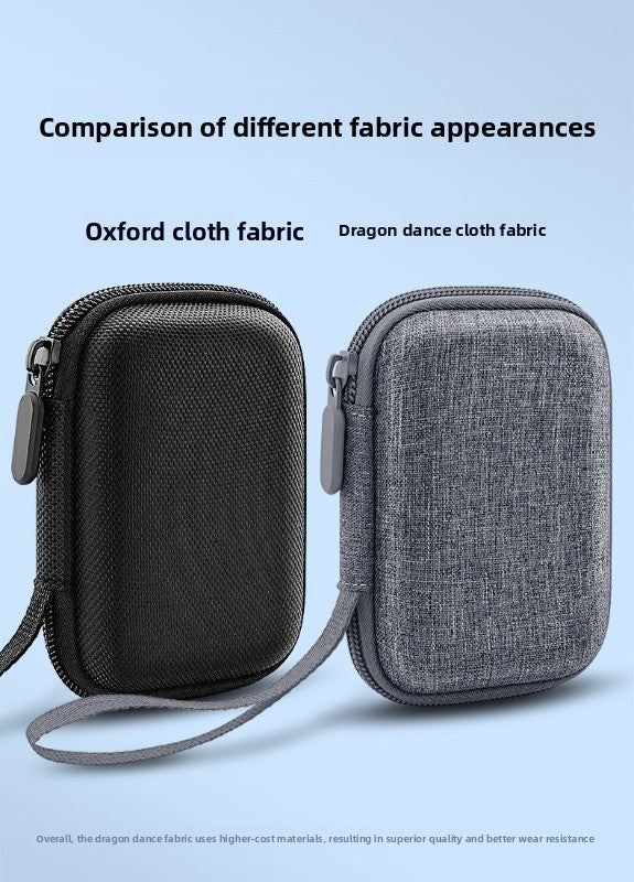 OLYSON CCD Camera Bag Small Camera Case Card Storage Box Digital Camera for Sony Canon ixus Fuji Nikon Samsung Panasonic Hard Case Drop-proof Waterproof Portable Bag Digital camera accessories