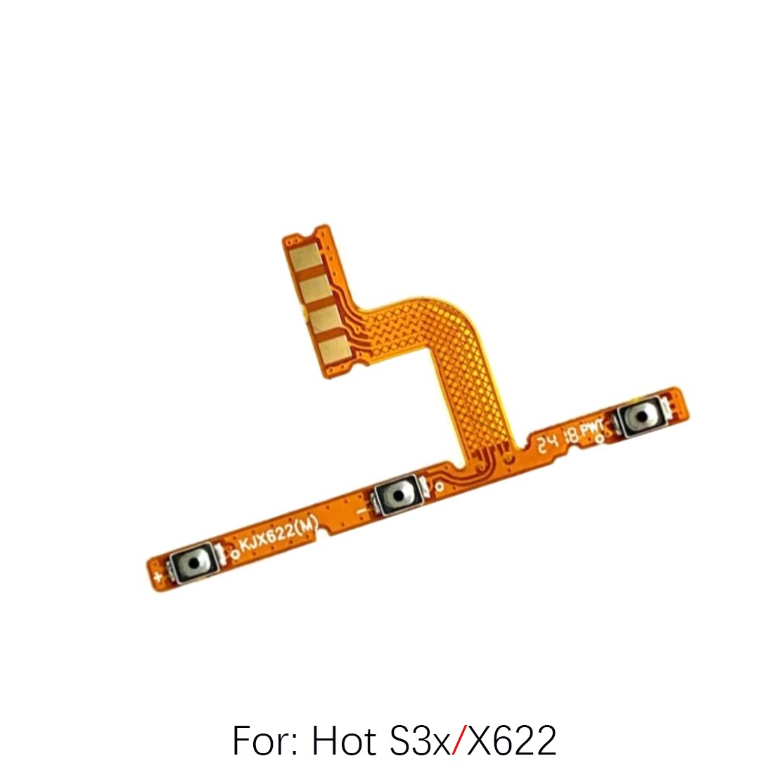 Tecno Infinix Hot20 20Play Hot30 S3X Power cable Switch on volume of ribbon flex cable X666B