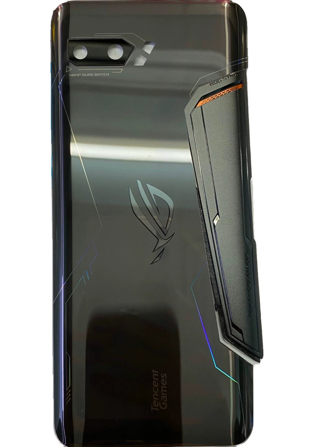 ROG 2 generation back cover ZS660kl i001DB glass gaming phone back case and middle frame