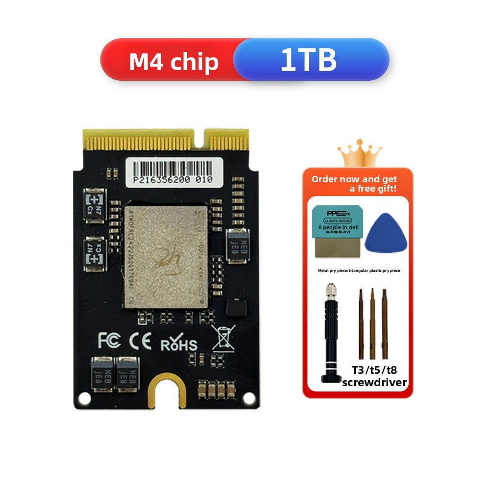Solid State Drive Kit 1T/2T/4T/8T For MAC MINI M4  Mac Studio M1Max/Ultra M4 Pro SSD Capacity Upgrade SSD New Particles Increase Speed Upgrade Memory DIY Reair