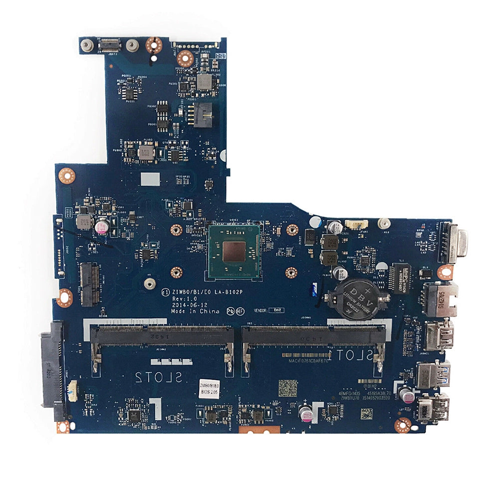 Lenovo B50-30 LA-B102P notebook main board N2830 CPU 5B20G46157
