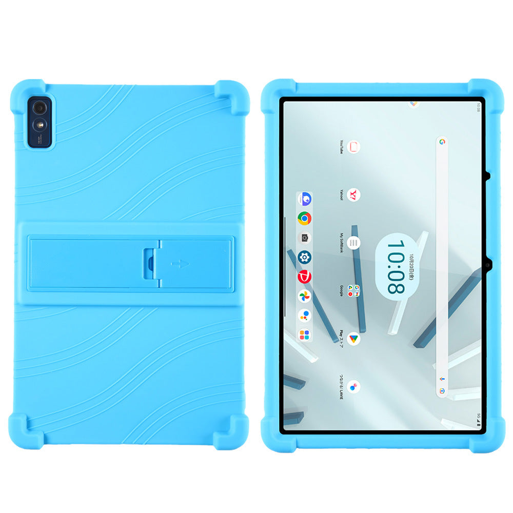 Applicable Lenovo TAB M10a 5G protective case TB360ZJK anti-drop belt bracket 10.6 inch protective case Protecting case
