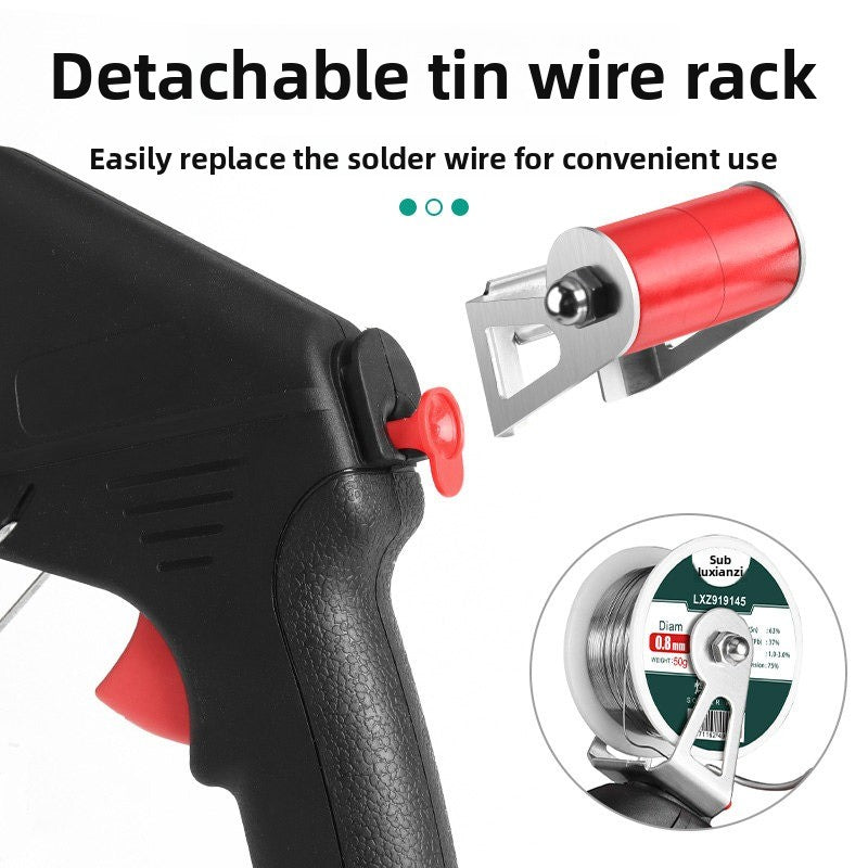 Electric soldering iron automatic tin repair welding household small high power solder gun machine manual 120W  Laptop Mobile Phone Repair tools