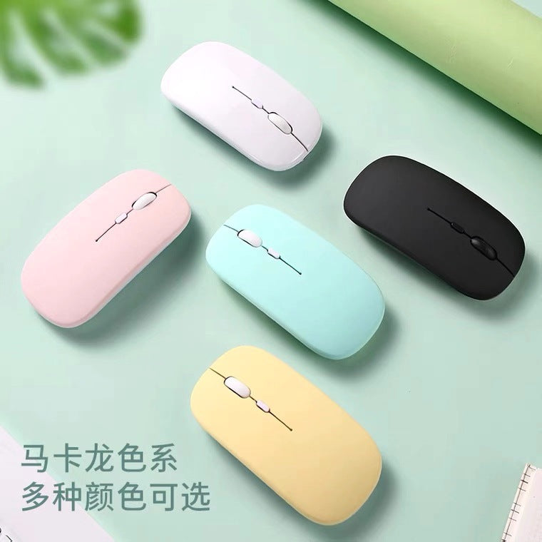 Manufacturer Macaron Wireless Charging Bluetooth Mouse for iPad Huawei Xiaomi Silent Mouse Dual Mode Mouse Protective Accessories