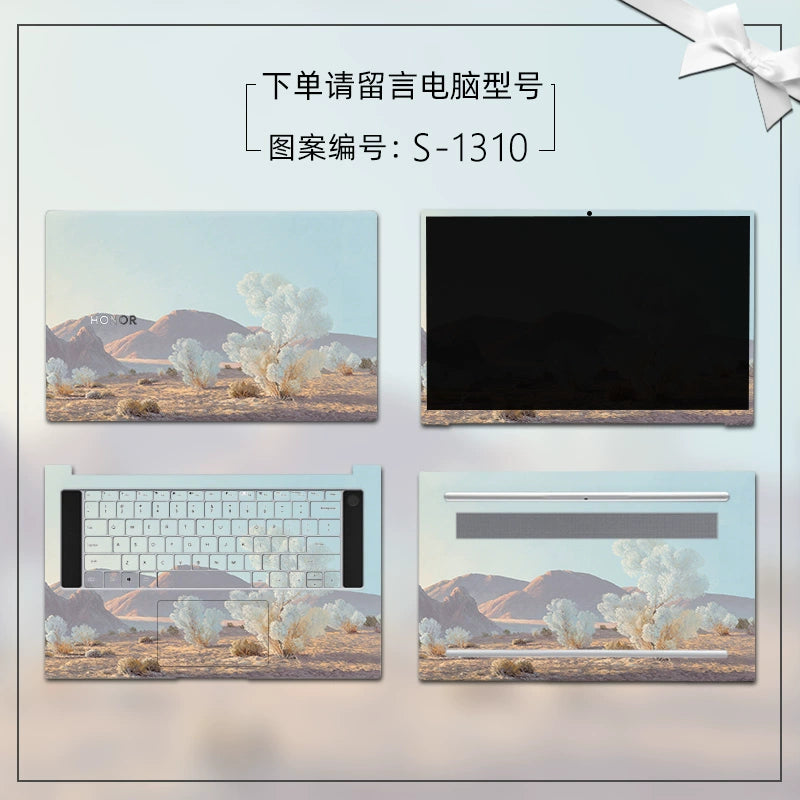 (Shipping fee not include)电脑贴纸适用于Lenovo 拯救者y9000p小新air14 ASUS 天选3无畏14pro贴膜Dell G15for惠普战66huawei Xiaomi MacBook笔记本笔记本保护膜