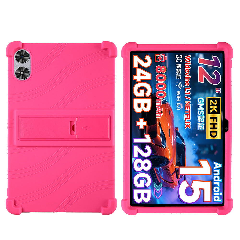 For SVITOO A1116 Flat Cover 2026 12 Inch Anti-Drop Silicone Tape Bracket Protect case