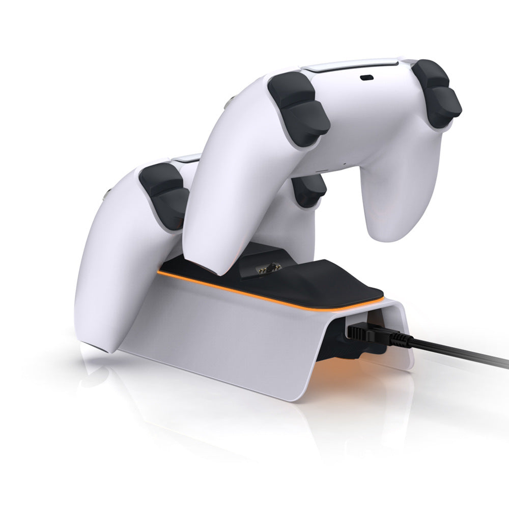 PS5 Controller Locomotive Dual Seat Charger PS5 Console Wireless Controller Gamepad Charger TP5-0521