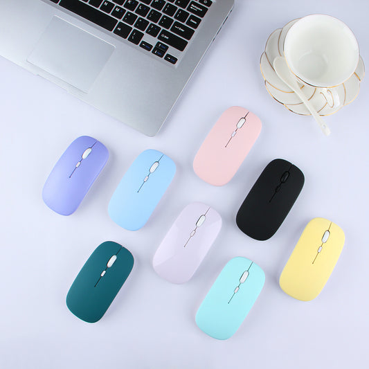 Factory direct supply Applicable to Apple Huawei Bluetooth dual-mode mouse silent 2.4g wireless charging mouse protective Accessories