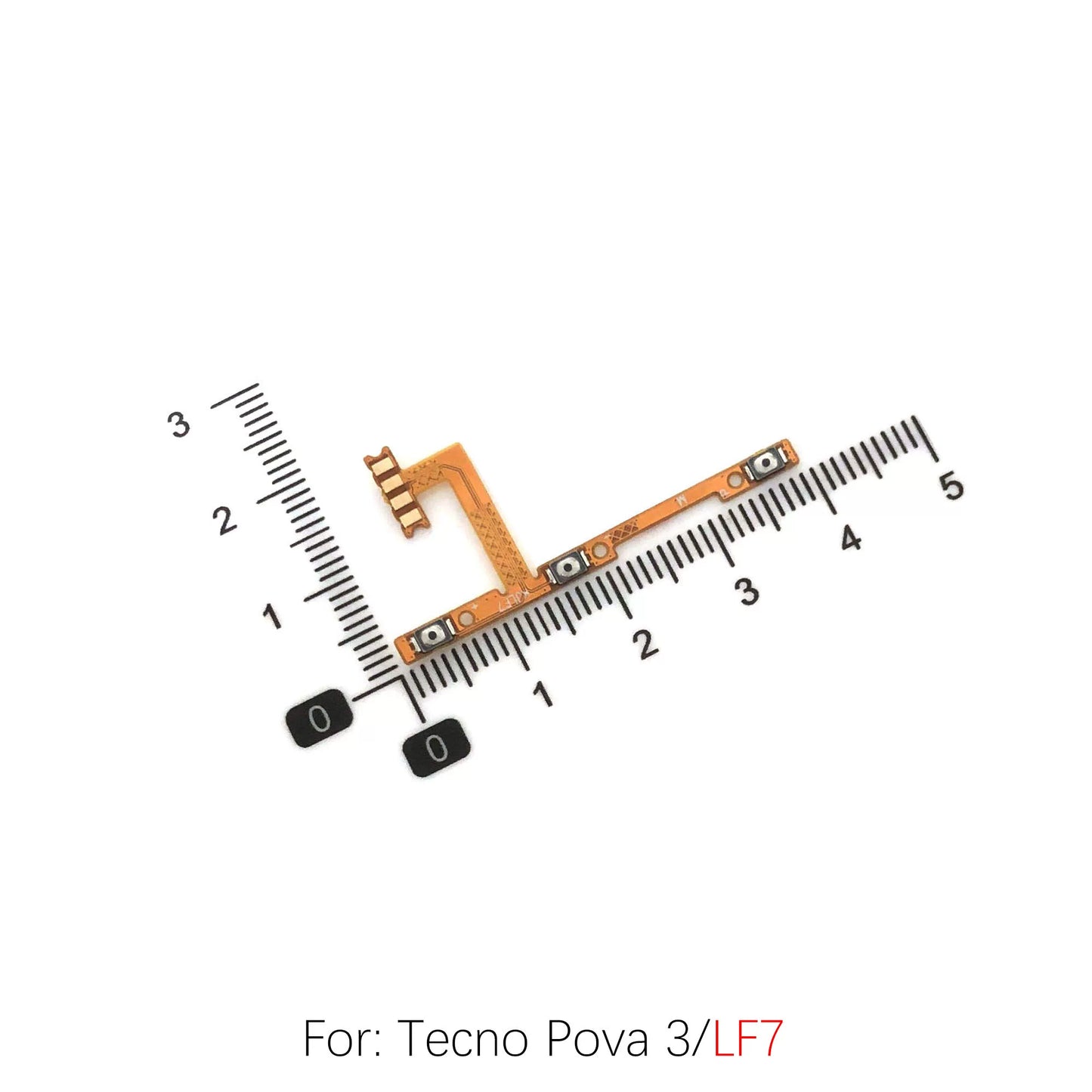 For Tecno Tecno LF7 LE8 Zero X6810 X6821 Power cable Switch on of ribbon flex cable LD7 LE6