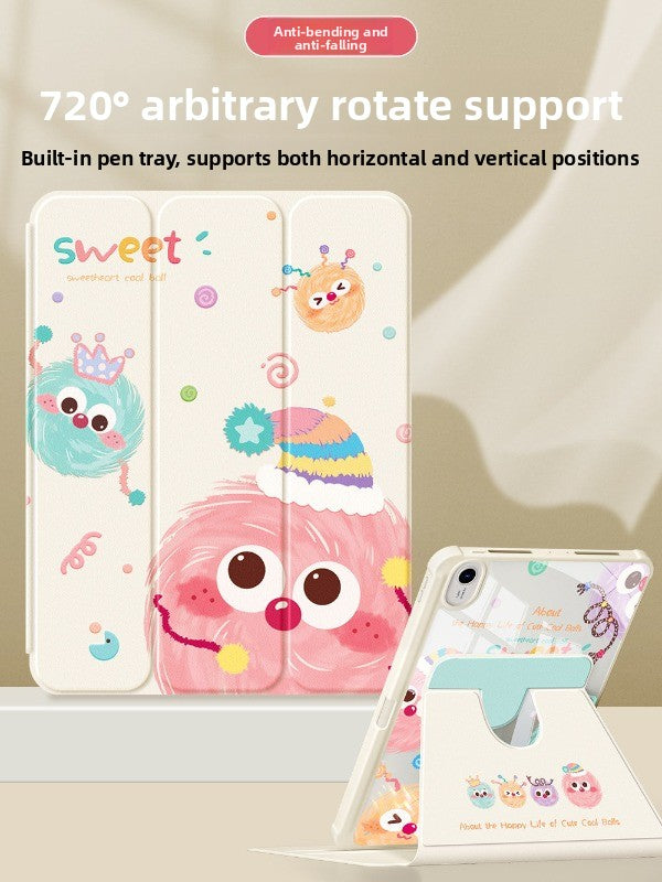 QBOSS For Huawei matepad115s protective case 2024 new air flat case 10.4 inch matepadSE with pen slot 2023 For Honor 11.5s anti-drop x8pro briquettes Tablet Accessories