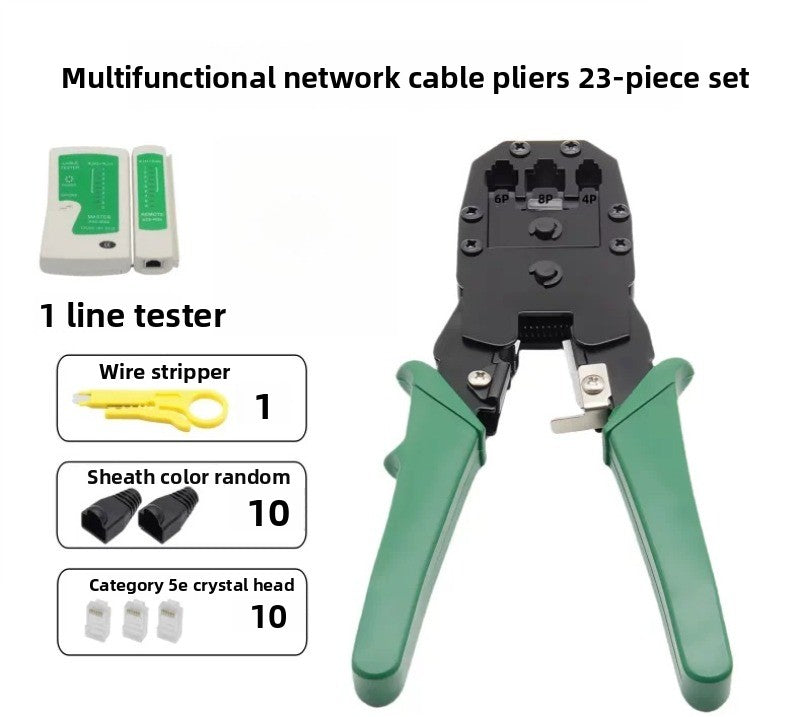 RJ45 RJ11 Cable Tester crystal head network cable tester multi-function line check RJ11 telephone detector line tester network line tester repair tools