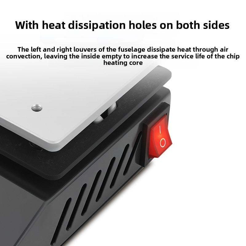 Heating table intelligent constant temperature preheating platform mobile phone repair welding mini reflow soldering table pcb small Repair tools