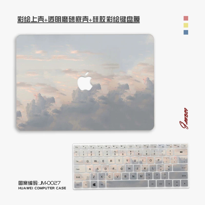Color painting for MacBook Air Pro 11 "12" 13 "14" 15 "16" Neo A3404 A3426 A3427 A3428 A3429 A3449 A3448 A3434 A3403 A3186 A3402 A3401 A3112 A3185 A3114 A3241 A3113 A3240 Case Laptop accessories
