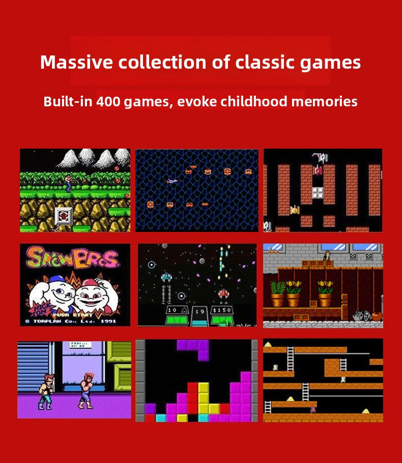 3" inch HD X7 special 400 classic games  SUP 400 500 in one rechargale Handheld Game  Player console  Mini handheld game console 400 in 1
