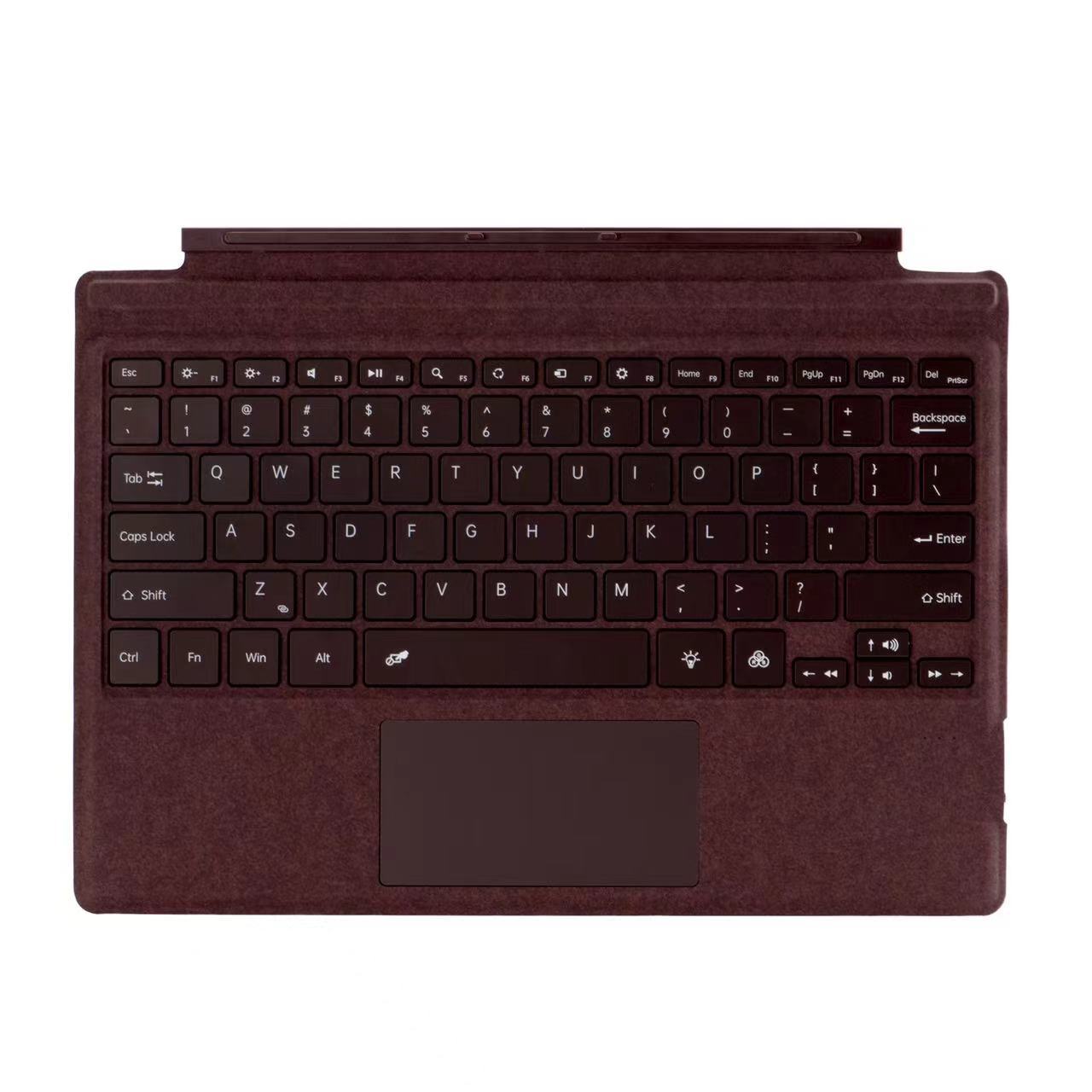 Suitable for surface pro3/4/5/6/7 +/8/9/10 Colorful backlight Microsoft magnetic wireless bluetooth keyboard protective Accessories