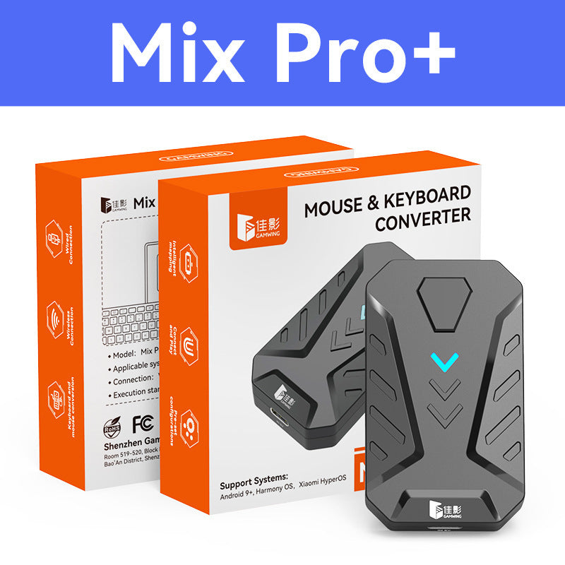 Gaming Mix Pro 4 in 1 mobile game keyboard mouse combo Pack