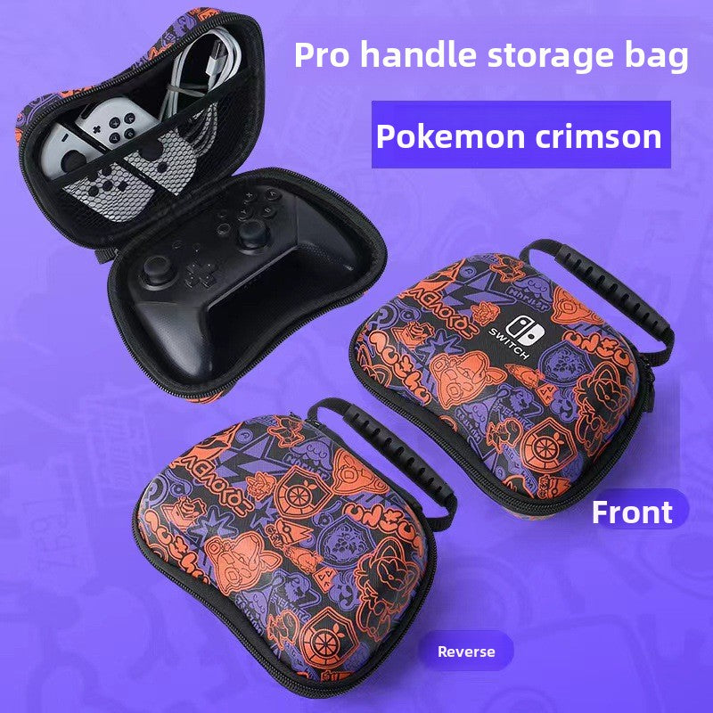 PS4 handle bag switchpro gamepad storage bag PS5 anti-drop hard case storage box Swich suitcase