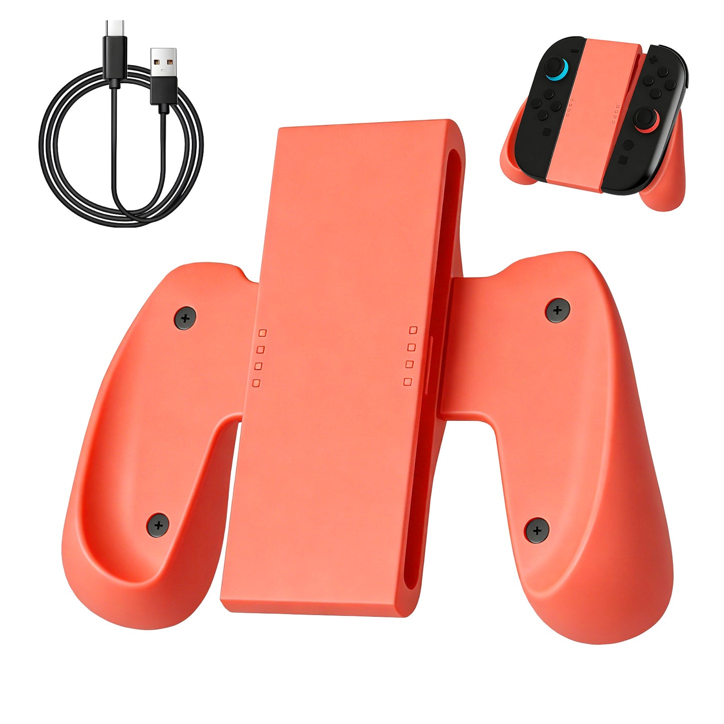 For Nintendo Switch 2 joycon Charging Grip with Macro Back Key Mapping Handlebar