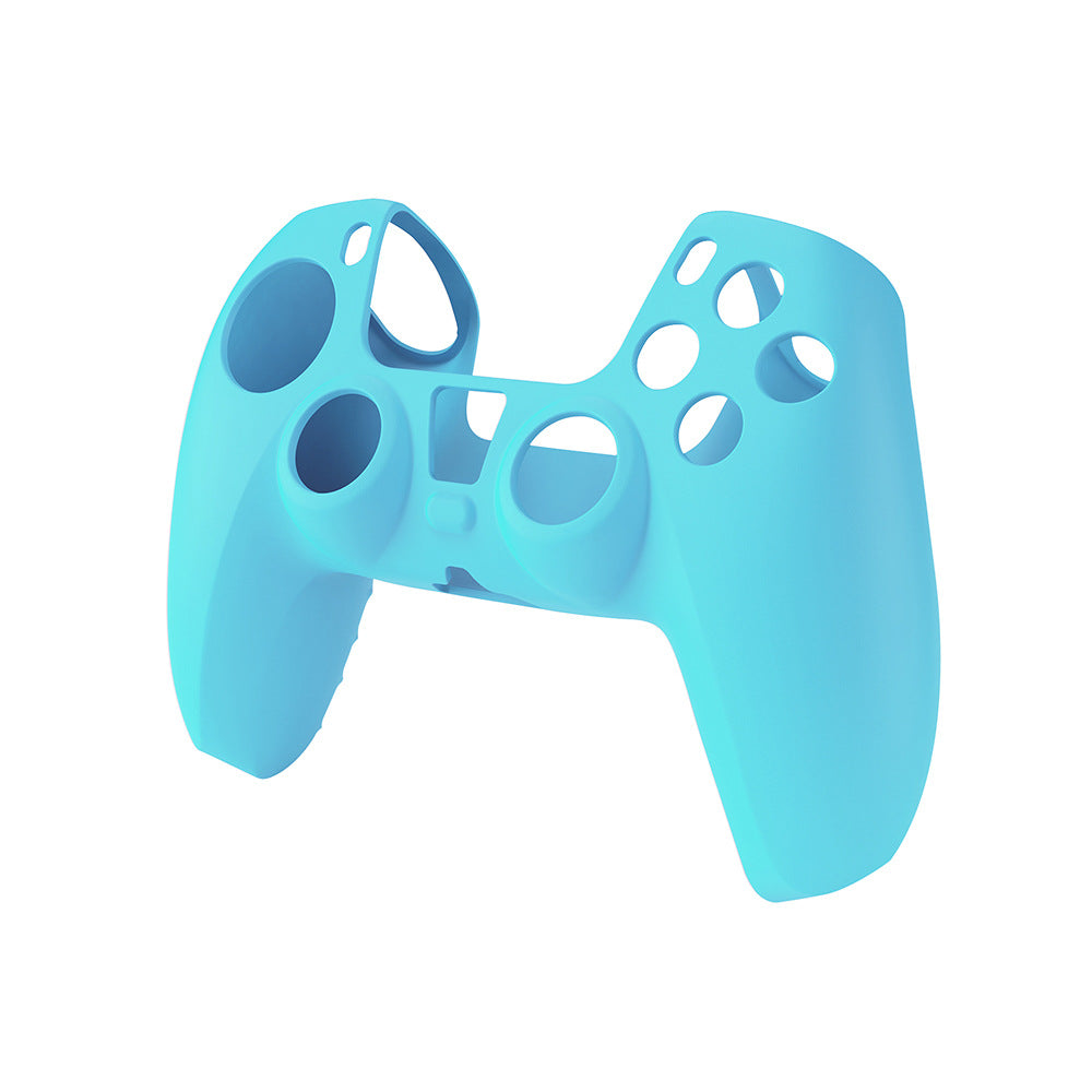 PS5 handle silicone cover, spray feel oil PS5 handle protective cover, protective case PS5 peripheral accessories