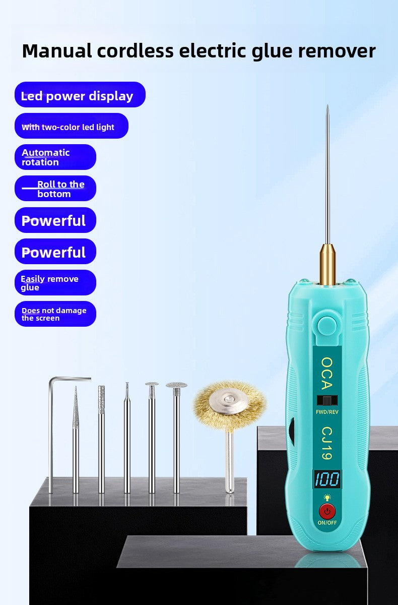 Electric glue removal artifact Mobile phone screen repair Cutting and polishing Multifunctional integrated OCA film machine Mobile Phone Repair tools