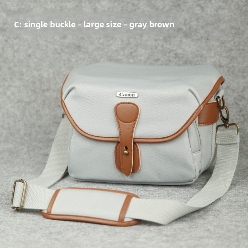 Canon R50 R100 R10 M50II M6II R8200DII retro messenger bag digital storage camera bag PT316-51 Digital camera accessories