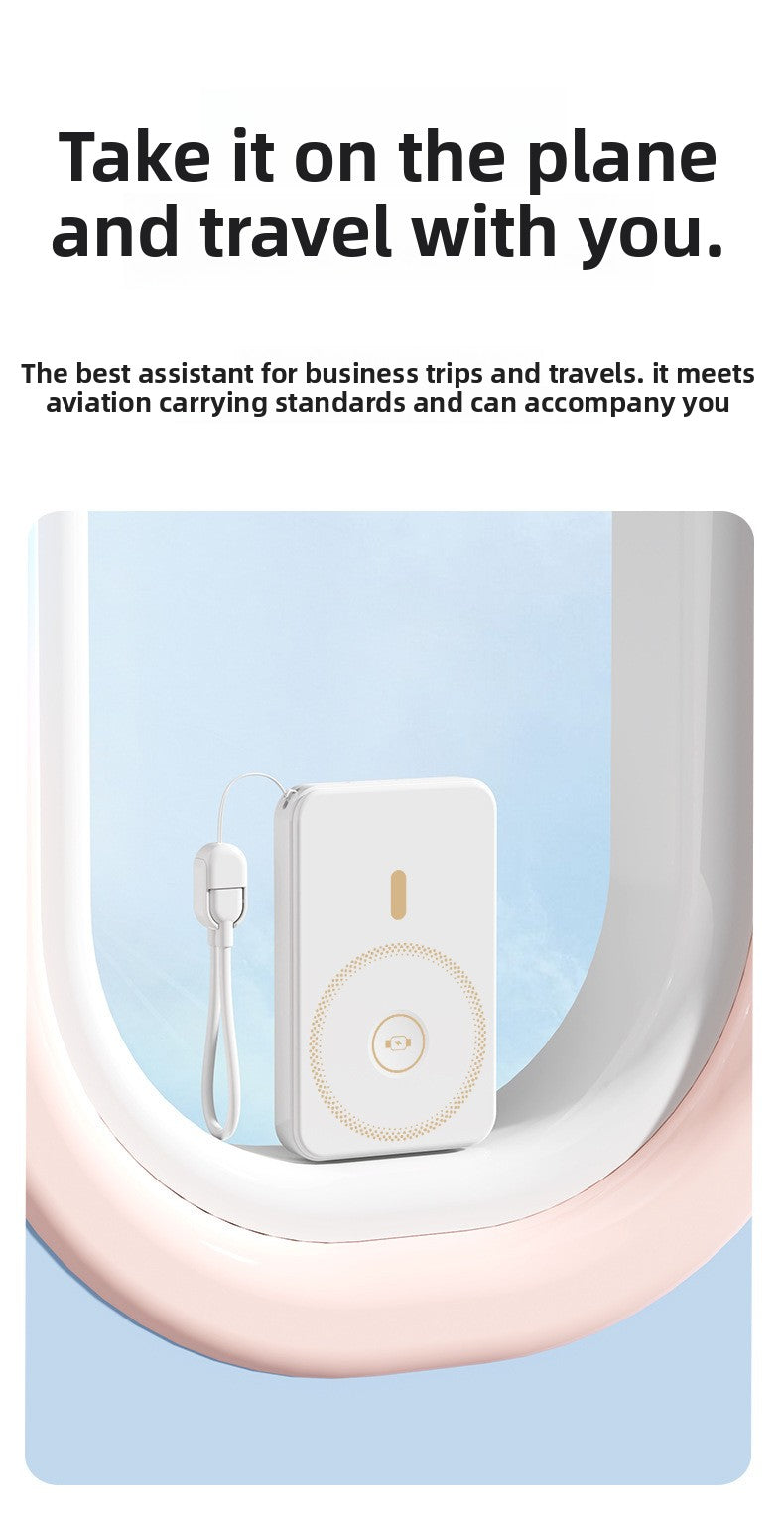 Magsafe magnetic wireless power bank super fast charging 10000 mAh rechargeable watch mobile power supply