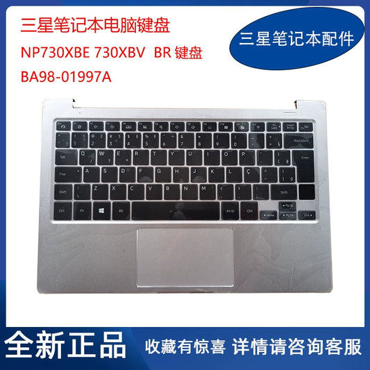 (Shipping fee not include)全新 Samsung笔记本 NP730XBE 730XBV 原装键盘C壳BR外壳BA98-01997A