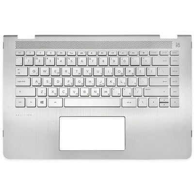 (Shipping fee not include)HP/惠普 Pavilion X360 14-BA 14M-BA TPN-W125 A壳C壳D壳 外壳 different language keyboard