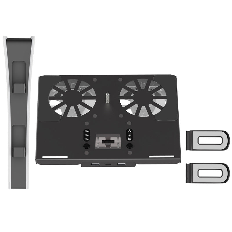 COOLING STAND for PS5 Slim PS5 Wall Mount Base PS5 Hand Charging, Base ps5 Slim Horizontal Stand