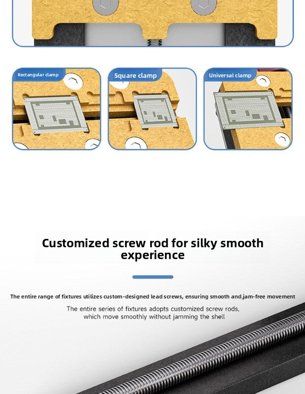 S3 new type, multi-functional maintenance fixture, glue removal, three card slot design, suitable for various types of main board chips repair tool