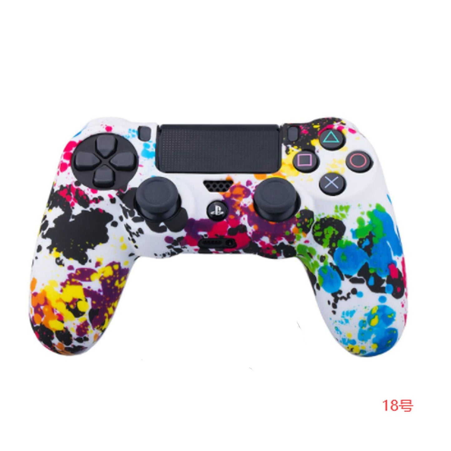 PS4 handle protective cover water transfer process PS4 handle silicone cover camouflage silicone cover PS4 handle cover