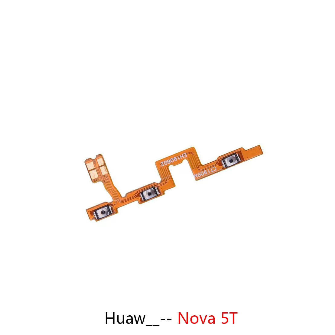 Suitable for Huawei Nova 5i 5Pro 5T 7i 7Pro 7SE 8i 9Pro 9SE Power cable Switch on volume cable of ribbon flex