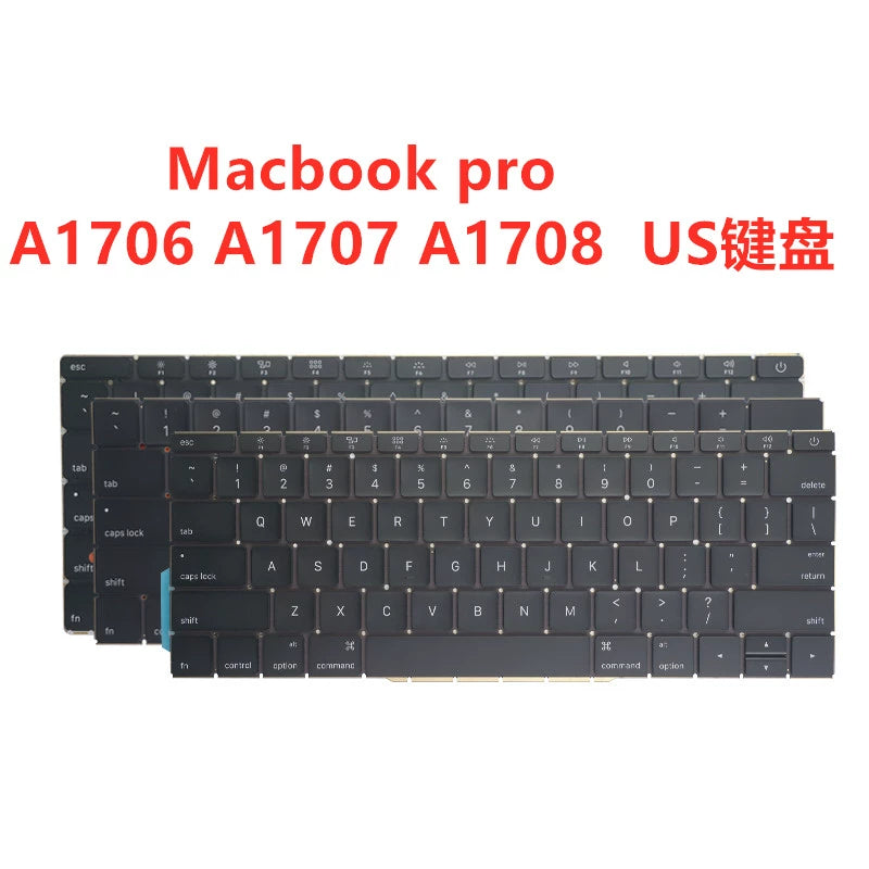 Macbook Apple Notebook A1534 A1706 A1707 A1708 A1989 A1990 A1932 Keyboard US